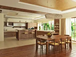 Photo Of Kitchen And Dining Room In One Room