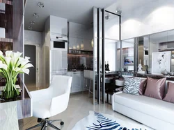 Studio Kitchen Design 20 Sq.M. Photo