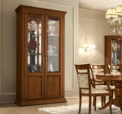 Sideboard in the living room in a modern style photo for dishes