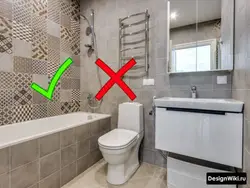 Vertical bathroom design