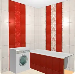 Вертикальный дизайн ванной