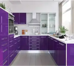 Интерьеры пластиковых кухонь