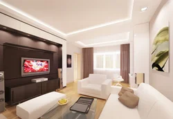 Renovation in the living room photo in panel