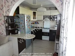 Khrushchev Kitchen Combined With A Room Photo