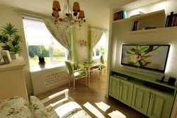 Khrushchev kitchen combined with a room photo