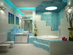 Turquoise Bathroom Interior