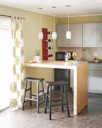 DIY bar table for the kitchen photo