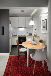 Kitchen design one bedroom apartment