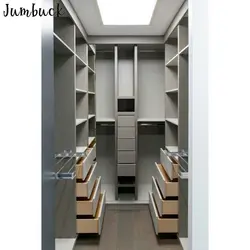 Dressing room 2 by 2 meters design