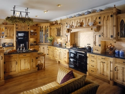 Antique kitchen interior