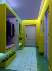 Зялёны пярэдні пакой інтэр'ер фота
