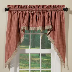 How to sew beautiful curtains for the kitchen photo