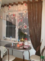 How to sew beautiful curtains for the kitchen photo