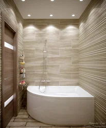 Renovation interior design of apartments bathroom