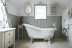 Evdə hamam divarının dizaynı