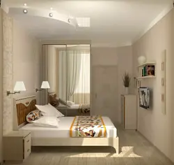 Bedroom interior 12 sq m classic