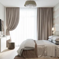 Modern curtains for the bedroom 2023 photos