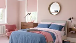 Gray color goes with what colors in the bedroom interior