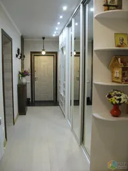 Hallway design in Khrushchev - narrow corridor with wardrobe