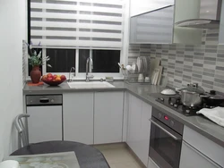 Panel Khrushchev kitchen design