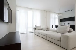 Photo of an apartment with a light floor