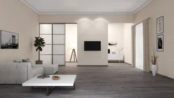 Photo of an apartment with a light floor