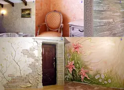 Фото своими руками декоративная штукатурка на кухне