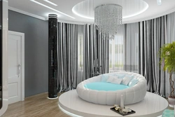 Round bedroom design