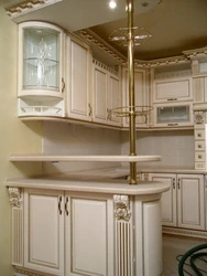 Кухни Классические С Барной Стойкой Дизайны