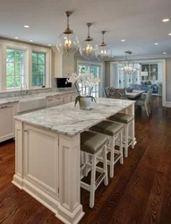Classic kitchens with breakfast bar designs
