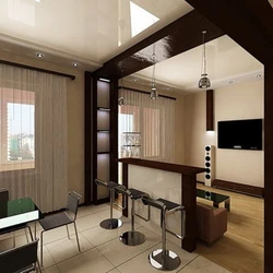 Photos of kitchen areas in living rooms