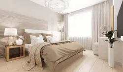 Bedroom light floor interior