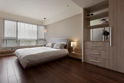 Bedroom light floor interior
