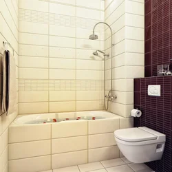 Bathroom design toilet with installation