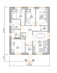 Photo Of A House 10 By 10, One-Story Photo With Three Bedrooms