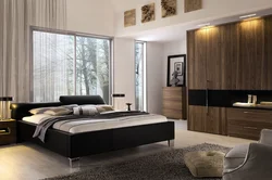 Photo of bedrooms wenge color