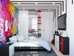 Bedroom Design In A Bright Style
