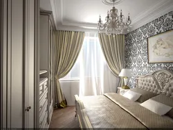 Design of a bedroom 15 sq m in a modern style