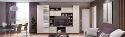 Living room interior ash shimo