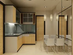 If the kitchen is walk-through interior