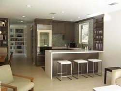 Photo of a studio kitchen with one window