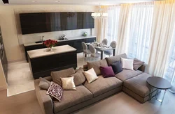 Kitchen 23 square meters design