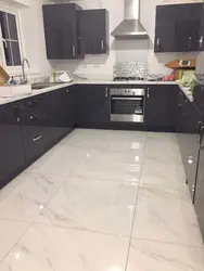 Кухня мраморный пол дизайн