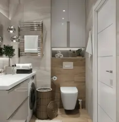 Bathroom design 3 7 sq m with toilet