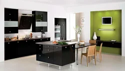 Small Black Kitchens Photo