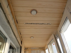 Photo of loggia ceilings