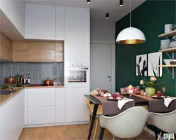 Сучасная Скандынаўская Кухня Інтэр'Ер