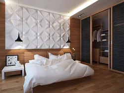 Bedroom design 3d panels