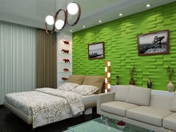 Bedroom design 3d panels