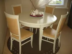 Round Table In The Kitchen Interior